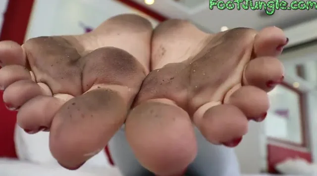 Love4Porn.com Presents Dirty Feet Fetish And Oily Soles Foot POV