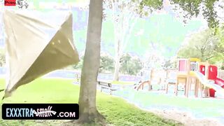 Exxxtra Small - Slender Barely Legal Bends Over To Gotten Banged