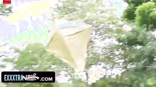 Exxxtra Small - Slender Barely Legal Bends Over To Gotten Banged
