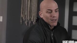 Dirty stepdad took a virginity from teen