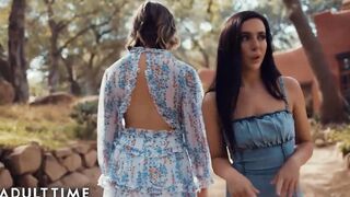 Whitney Wright and Anny Aurora's Concealed Lesbian Hookup