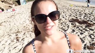 Horny 18 yo with tan lines getting rammed