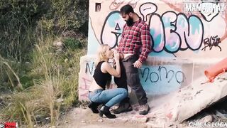 MAMACITAZ - (Helena Valentine, Miguel Zayas) - Mountain Man Getting To Pounded With Freaky Tourist In The Wild Outside Full