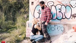 MAMACITAZ - (Helena Valentine, Miguel Zayas) - Mountain Man Getting To Pounded With Freaky Tourist In The Wild Outside Full