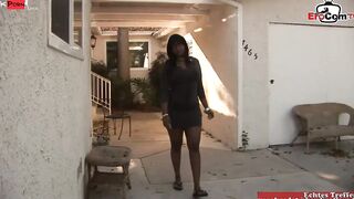 Fat black african bimbo with a gigantic chubby ass enjoy the huge african penis