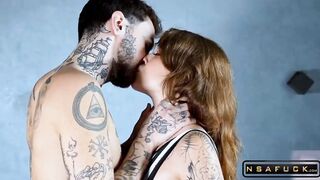 Tattooed Teen Eden Ivy get her Ass Fucke