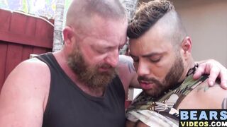 Hairy bears Alejandro Avila and Dalton Hawg fuck hard