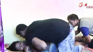 Desi Indian Threesome Sex