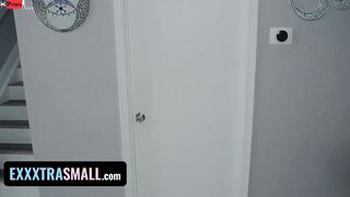 Tiny Housewife With Braces Khloe Kapri Getting Hardcore Boned To Be Thankful For - Exxxtra Small