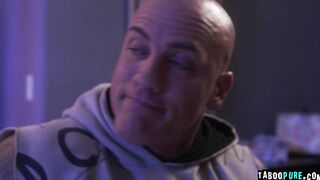 Stepdad hungrily offer his dick to his stepdaughter