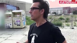 LETSDOEIT - (Arianna Love, Conny Dachs) hot BlondeTakes Part in Bums Bus Sexperiment