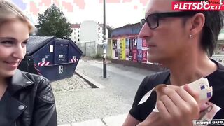 LETSDOEIT - (Arianna Love, Conny Dachs) hot BlondeTakes Part in Bums Bus Sexperiment