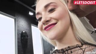 HERLIMIT - Gigantic Butt Cutie Marilyn Sugar Getting Her Snatch Gaped By A Long White Cock - LETSDOEIT