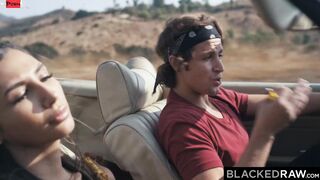 BLACKEDRAW Beautiful Gianna Dior devours stranger's BBC