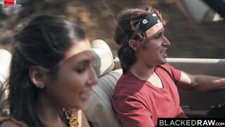 BLACKEDRAW Beautiful Gianna Dior devours stranger's BBC