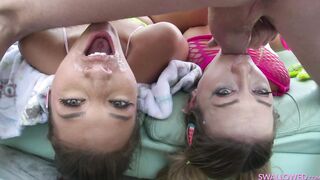 two babes huge big thirst
