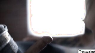 Slut stepteen pounded by Shemale stepmom