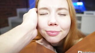 Red Haired gf loves to eat my rough dick
