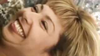 Young gal gets her wet hole filled by mature cock first time