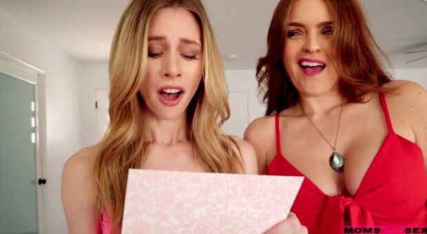 It's Valentine's Day, the first that Oliver Flynn, his stepmom Krissy Lynn, and Krissy's adopted daughter, Anya Olson are spending