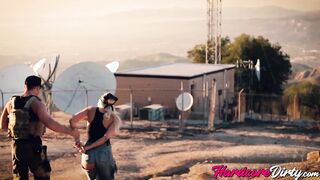 Border hopper Luna Star arrested and fucked doggystyle