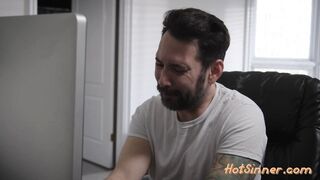 Petite blonde gets oral from lover