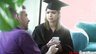 Hazel Heart gets a graduation gift from Tony Rubino