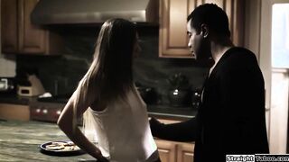 Babe fucked rough by black fatherinlaw