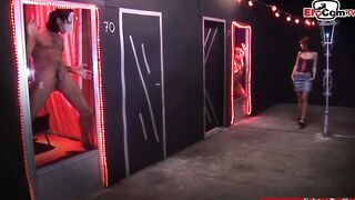 Dark Haired teens yo inside a corset fucks inside an anal threesome FMM