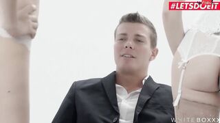 WHITEBOXXX - two MODELS ENJOY THE BEST three WAY OF THEIR LIFE - LETSDOEIT