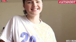 LETSDOEIT - Francesca Di Caprio Masturbates After Interview