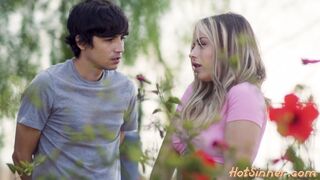 Busty stepmom sucking taboo dick