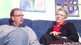 German fat bbw mature granny Michaela Milz wants ffm 3 way with housewife