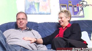 German fat bbw mature granny Michaela Milz wants ffm 3 way with housewife