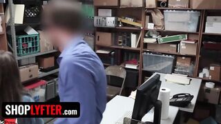 Brooke porn video – Shoplyfter - Amazingly beauty Skinny beauty Brooke Bliss Bends Over The Officer