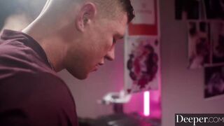Deeper. Nina explores satisfaction and pain with tattoo artist