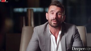 Deeper. Crazy Hot gold digger is seduced by bf's dad