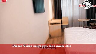 German slim Old Hooker meet User for porn