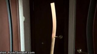 deepthroat sloppy from a cute stepsister in daddy's room