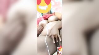 Desi hot Tamil aunty nice pussy unsatisfied hard fingering show for boy frd