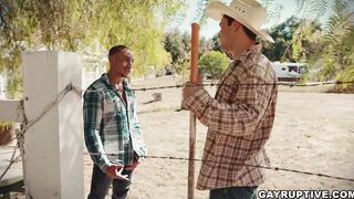 Latino Andrew Miller fucks hairy Jimmy West behind