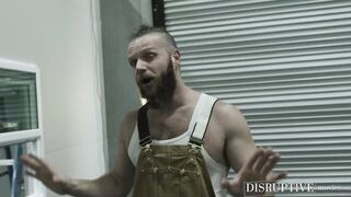 BBC inspector Deep Dicc threeways hairy construction studs Brian Bonds and Casey Ever