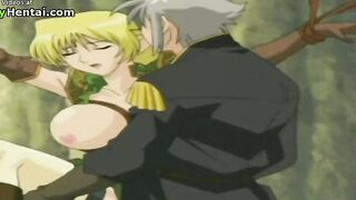 Hot babe with amazing tits has rough sex