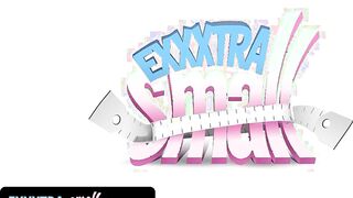 Exxxtra Small - Tiny Teen Finds Out Her Bf Is Cheating And Getting Back At Him With His Roommate