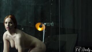 NF Huge Boobed - hot Long Breasts Redhead Kiara Lord Sexsual Shower and Banged