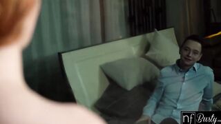 NF Huge Boobed - hot Long Breasts Redhead Kiara Lord Sexsual Shower and Banged