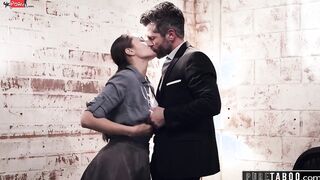Goddess Secretary Pounces On Her Superior's Tempting Dick