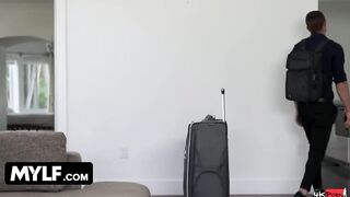 Mylf - Gigantic Titted Step Milf Welcomes Her Foster Step