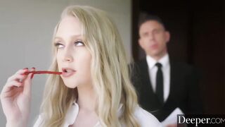 Deeper. Emma & Lily make a power play for a married man two
