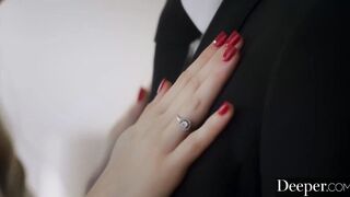 Deeper. Emma & Lily make a power play for a married man two